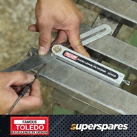 Toledo Sliding Bevel - Blade Length 250mm with Light Weight Aluminium Handle