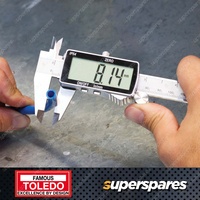 Toledo 150mm Vernier Caliper Digital USB - Hardened Stainless Steel Material