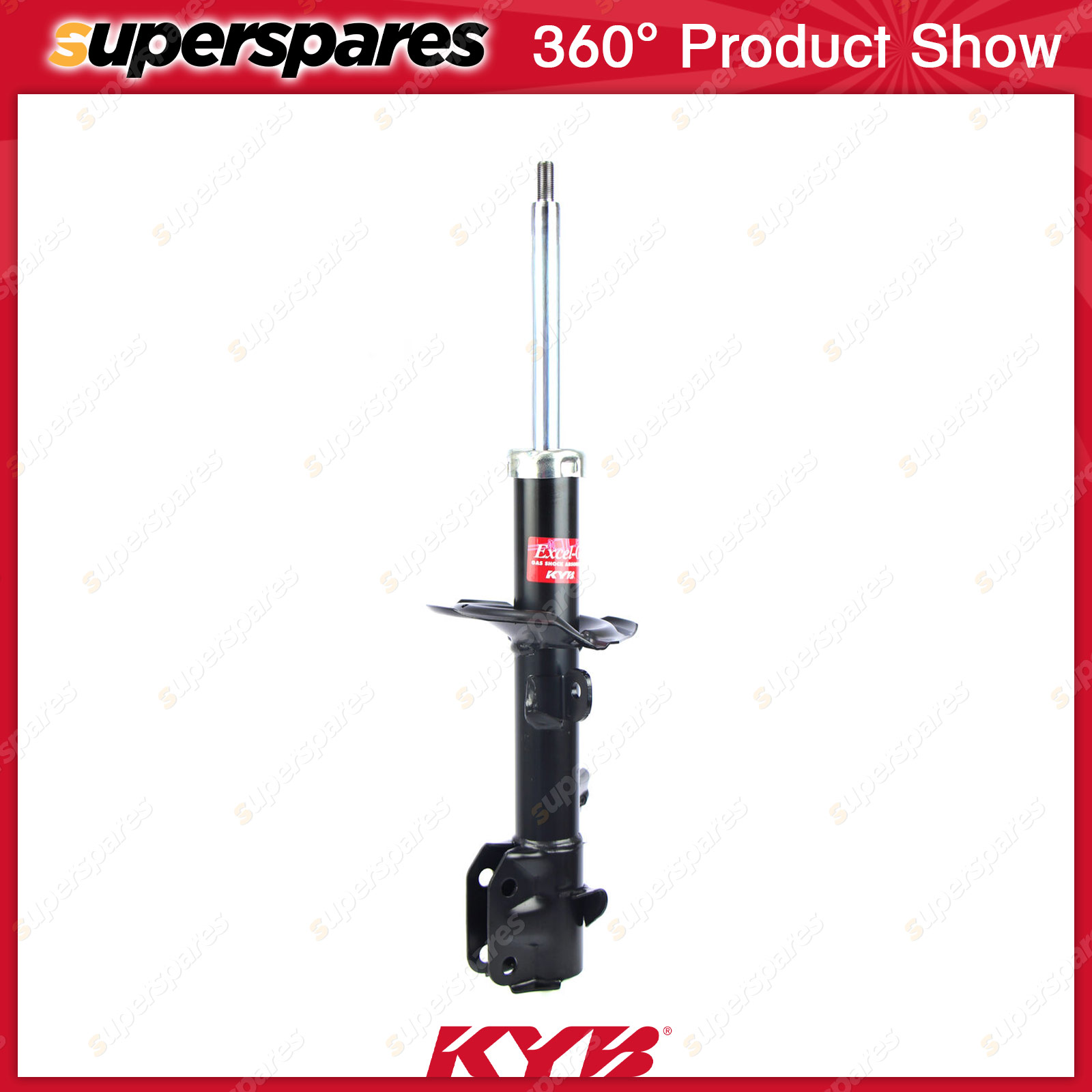 2 x Front KYB EXCELG Strut Shock Absorbers for NISSAN Micra K12 CR14DE
