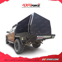 4X4FORCE 1750x1850x850mm Aluminium Canopy Tool Box for Holden Rodeo Dual Cab