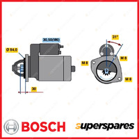 Bosch Starter Motor for Iveco Daily 29L10 35S15 40C14 45C18 50C15 65C15 4cyl