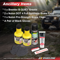 Brembo+BCP 4WD Front Brake Upgrade Kit for Toyota Hilux KUN26 3.0L With VSC