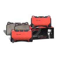 4x Front Brembo NAO Brake Pads for Audi A3 8Y Limousine Sportback S3 40 1LY 1LZ