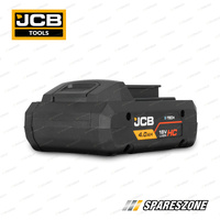 JCB Tools Professional 18V Li-Ion Battery 4.0Ah High Capacity - Ultra-Compact