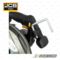 JCB Tools Professional 18V Circular Saw 185mm - Brushless Motor Technology