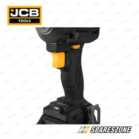 JCB Tools Professional 18V Impact Wrench 400Nm - 1/2" Drive with LED Light