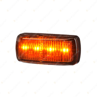 Narva 9-33V LED Front End Outline Marker Lamp w/ Side Indicator Amber 0.5m Cable
