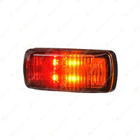 Narva 9-33V LED Side Marker Lamp Light - Red/Amber with 0.5m Cable