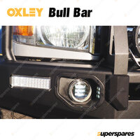 OXLEY Bull Bar with Tow Point & Fog Light for Toyota Landcruiser 79 Series 17-23