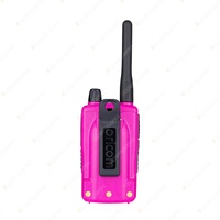 Oricom 5 Watt Pink Handheld UHF CB Radio - with Backlit LCD Display DTX600PNK