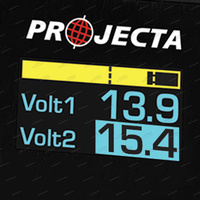 Projecta 12 Volt 24V Dual Battery Monitor Volt Meter Caravan Premium Quality