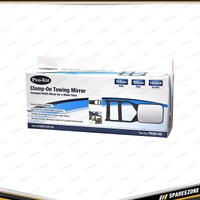 Pro-Kit Clamp-On Towing Mirror - Medium Clip On Flat Lens 159mm x 108mm