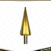 6 Pcs of PK Tool Step & Hole Drill Set - 3 Step Drills Multiple Sizes