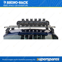 Rhino Rack Ski and Snowboard Carrier 576 - 6 Skis or 4 Snowboards Inside 695 mm