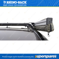 Rhino Rack Steel Sunseeker Awning Angled Down Bracket Kit for Flush Bars 32127