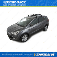 2 x Rhino Rack 700mm Universal Wrap Pads RWP04 - Protect Vehicle Roof Rack