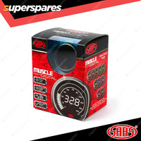 SAAS Boost Gauge Diesel Supercharged 0-60psi 52mm Muscle Digital Series