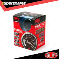 SAAS Fuel Level Gauge Digital Display Car 52mm Muscle Digital Series
