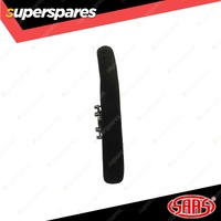 SAAS Steering Wheel 13 Inch Black Suede Flat Bottom + Indicator ADR Complied