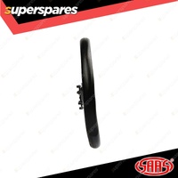 SAAS Steering Wheel 14 Inch Poly Octane Titanium Spoke Shallow 25mm Dish