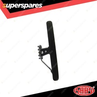 SAAS Steering 14 Inch Wheel Suede GT Deep Dish Black With Holes + Indicator