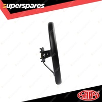 SAAS Steering 14 Inch Wheel Leather GT Deep Dish Black With Holes No Indicator