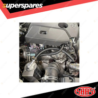 SAAS Oil Catch Tank Full Kit Black Tank for Toyota Hilux GUN 2.4L 2.8L 2015-On