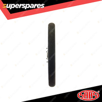 SAAS Steering Wheel Suede Corsa 350mm Black Indicator Contoured Grip 40mm Dish