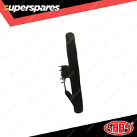 SAAS Steering Wheel Suede 14 inch Tokyo Motorsport Black Spoke ADR Compliant