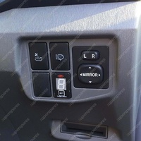 SAAS Digital Turbo Timer Switch Mount Gauge Auto for Toyota 32 x 22