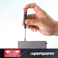 Toledo Precision Screwdriver Set 12 pcs - Includes Both Slotted and Philips Tips