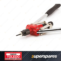 Toledo Heavy Duty Nut Riveter Dual Arm Kit - 450mm Size Range M3 M4 M5 M6 M8 M10