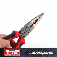 Toledo Multifunction Electrical Plier - 210mm Ergonomic Dual Component Handles