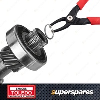 Toledo Circlip Plier Set - Anti Slip PVC Handles Heavy Duty Steel