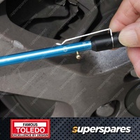 Toledo Brake Pad & Tyre Tread Gauge - with Steel Probe and Includes Probe Cover