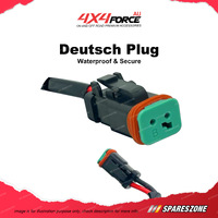 4X4FORCE 3-Meter 1-Way Wiring Loom Harness Kit With Toggle ON/OFF Switch