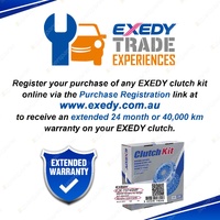Exedy Clutch Kit for Citroen C4 HDi C5 X7 Dispatch DW10BTED4 DW10UTED4 2.0L