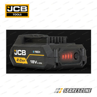 JCB Tools Professional 18V Li-Ion Battery 2.0Ah - Smart Tool Communication