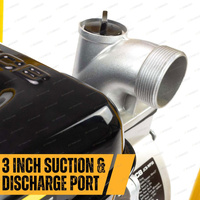 JCB Tools Petrol 3 Inch 80mm Water Pump - Powerful Pump Performance Durability