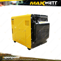 Maxwatt 6kVA 5000W Air Cooled Diesel Generator with 2 Wire Auto Start