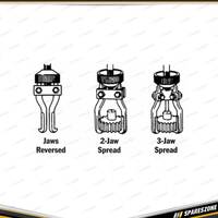 14 Pcs of PK Tool 2Kg 58cm Slide Hammer & Puller Set with Attachments & Adaptors