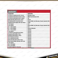 23 Pcs of PK Tool Alternator Pulley Remover Kit - Easy Removal of Pulley