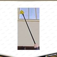 PK Tool Easy Glass Cleaner - Interior with Flexi Handle & Three Cleaning Covers