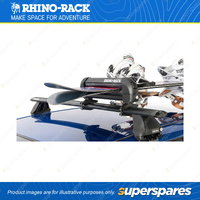 Rhino Rack Ski and Snowboard Carrier 573 - 3 Skis or 2 Snowboards Inside 325 mm