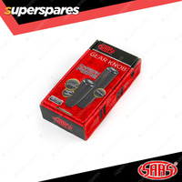 SAAS Carbon Fibre Car Gear Stick Shift Knob - 140mm with 3 Threaded Inserts