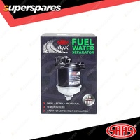 SAAS Fuel Filter Water Separator 10 Microns Diesel Petrol Pre-Mix Fuel Systems