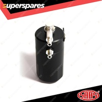 SAAS Oil Catch Tank LS1 Baffled Black Anodised Billet Aluminium 500ml Capacity