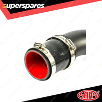 SAAS Intercooler Black Alloy Pipe Kit for Nissan Patrol GU Y61 ZD30 2000-2006