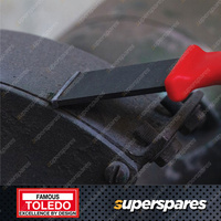 Toledo Carbide Scraper Set 2 pcs - Overall Length 210mm Made from SS400 Steel