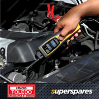 Toledo 12-24V Circuit Tester - Professional Multi-Function Ergonomic Handle